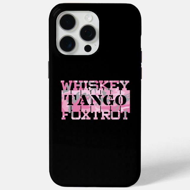 Tango Foxtrot Camouflage Case-Mate iPhone Hülle (Rückseite)