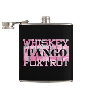 Tango Foxtrot Camouflage Flachmann