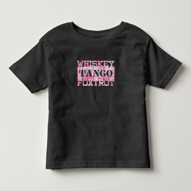 Tango Foxtrot Camouflage Kleinkind T-shirt (Vorderseite)