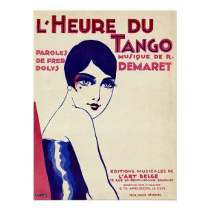 Tango in den 1920er Jahren Poster
