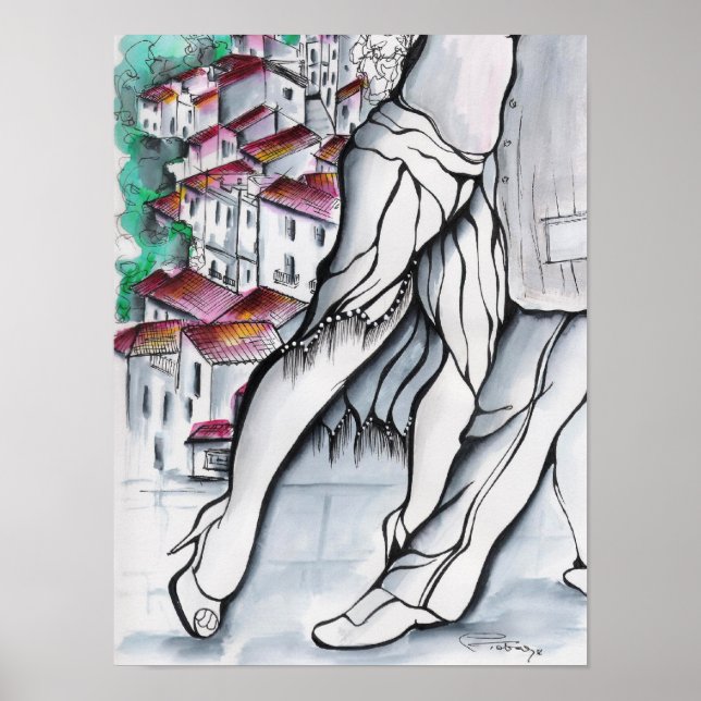 Tango in Spanien Poster (Vorne)