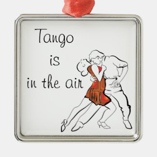 Tango ist die Luft Ornament Aus Metall