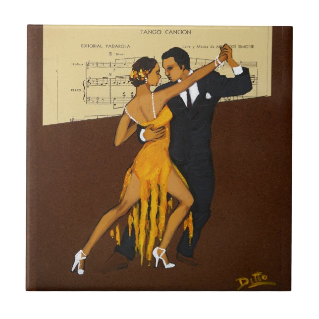 TANGO-Keramikfliese Fliese (Vorderseite)