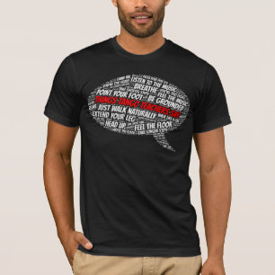 Tango-Lehrer sagen argentinische Tango-Kunst T-Shirt