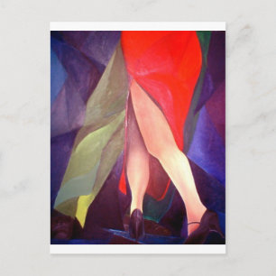 Tango-Liebe Postkarte