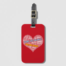 Tango Milongas von Buenos Aires Vergangenheit und Gepäckanhänger