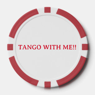 TANGO MIT MIR! JOKE POKER POKERCHIPS