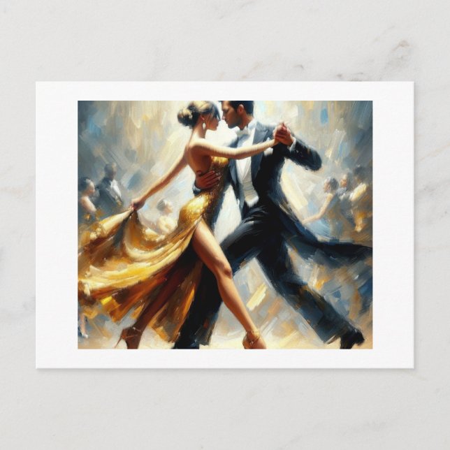 Tango Postkarte (Vorderseite)