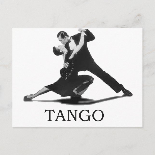 TANGO POSTKARTE (Vorderseite)