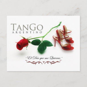 Tango-Quelle Postkarte