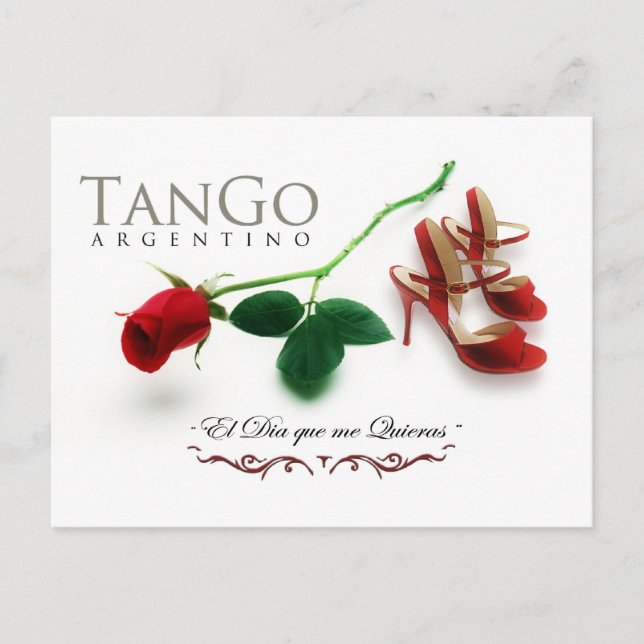 Tango-Quelle Postkarte (Vorderseite)