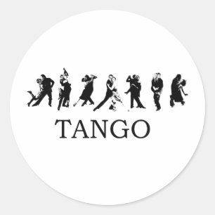 TANGO RUNDER AUFKLEBER