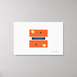 Tango Tango Leinwanddruck