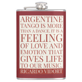 Tango-Tanz gibt unserem Musikangebot Leben Flachmann