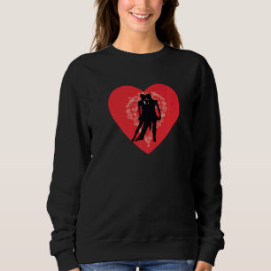 Tango-Tänzer-Paar argentinischer Tanzsaal-Tanz Sweatshirt