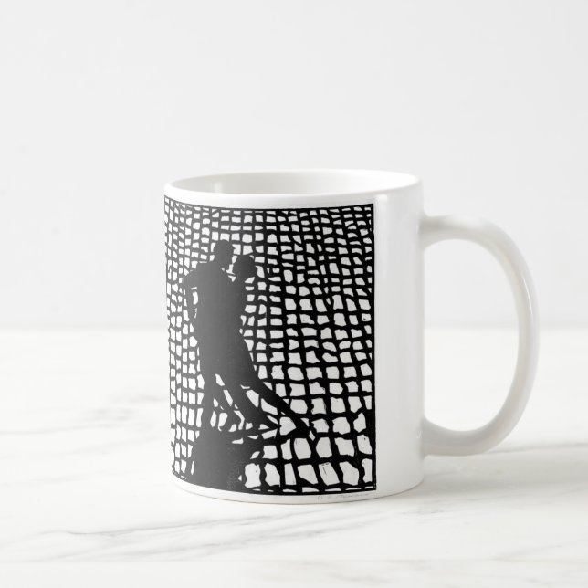 Tango-Tänzer-Tasse Tasse (Rechts)