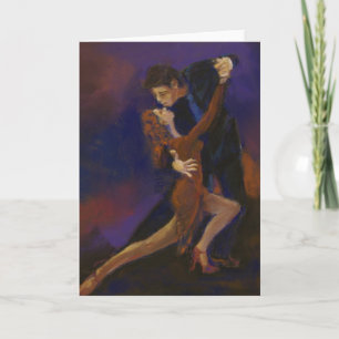 Tango von Soule Fine Art Grußkarte Maureen A. G Karte