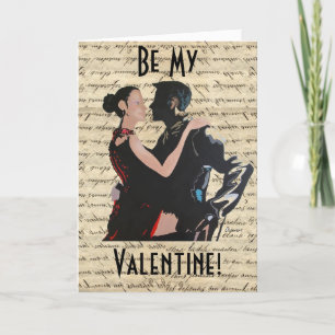 Tangotänzer Feiertagskarte