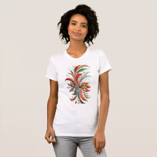 Tangram Design von: RokCloneDesigns Multicolored T T-Shirt
