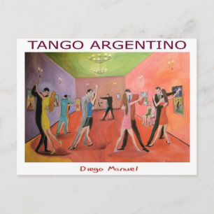 Tangueria 5 postkarte