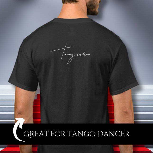 Tanguero Black Argentine Tango Dancer Geschenk T-Shirt (Von Creator hochgeladen)