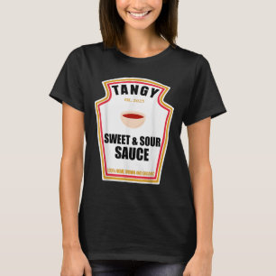 Tangy Sweet and Sour Sauce Food Lover Matching Cos T-Shirt