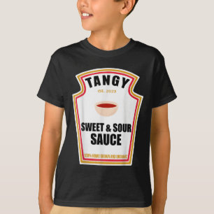 Tangy Sweet and Sour Sauce Food Lover Matching Cos T-Shirt