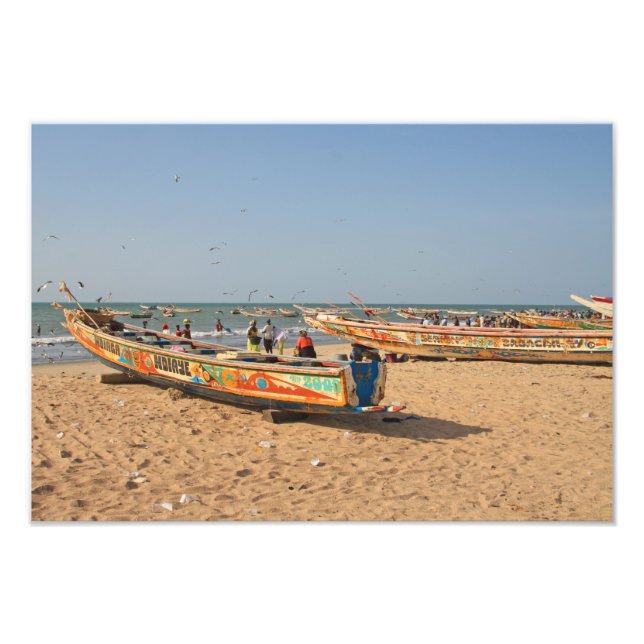 Tanji, Gambia Fotodruck (Vorne)