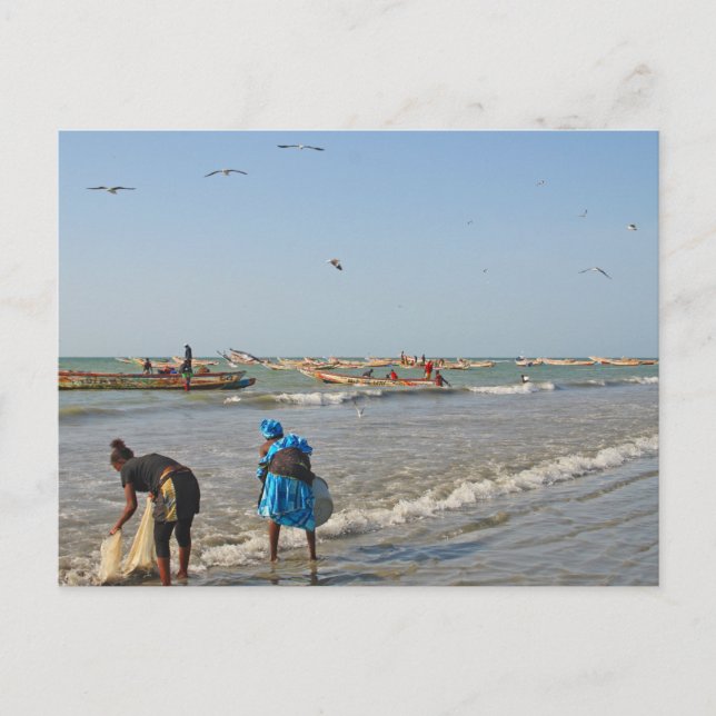 Tanji, Gambia Postkarte (Vorderseite)