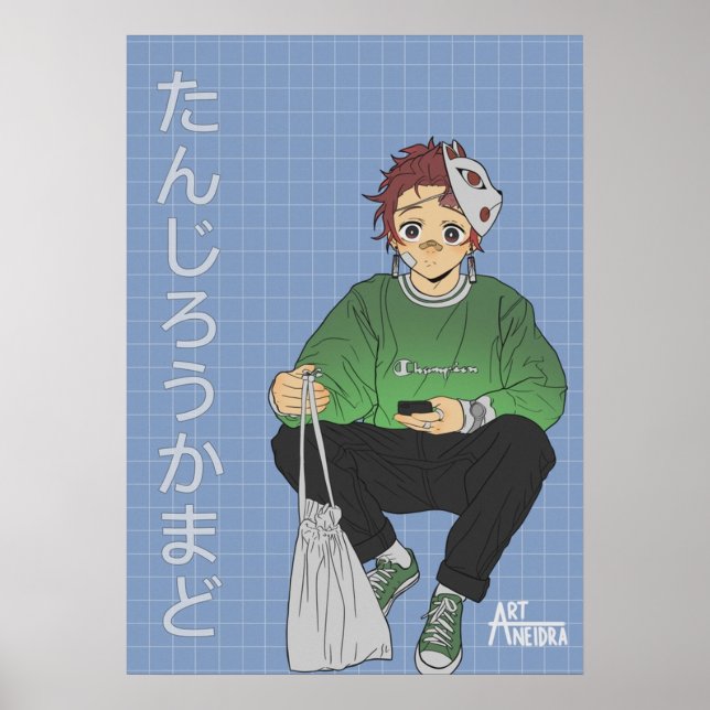 Tanjiro Kamado Poster (Vorne)