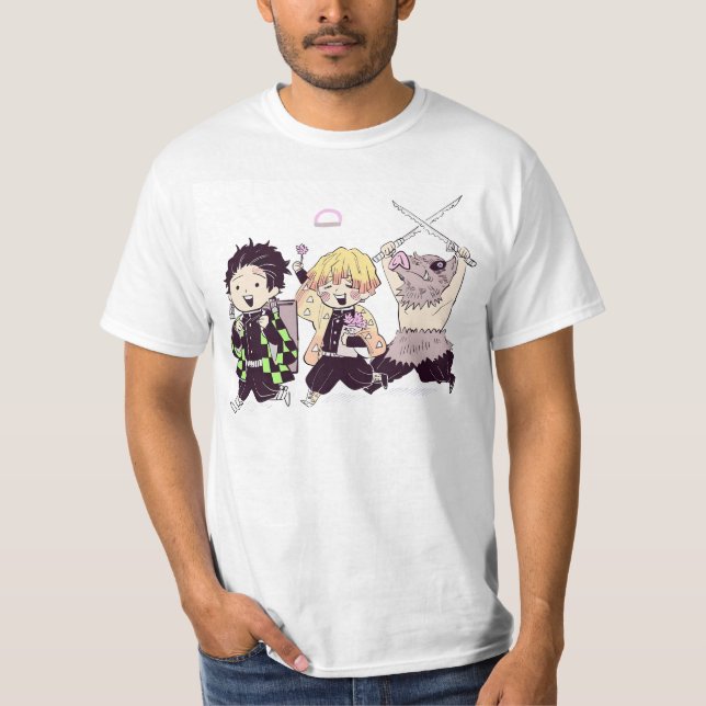 Tanjiro kamado Spaß T-Shirt (Vorderseite)