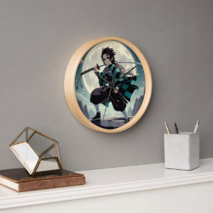 Tanjiro Wall Clock Uhr