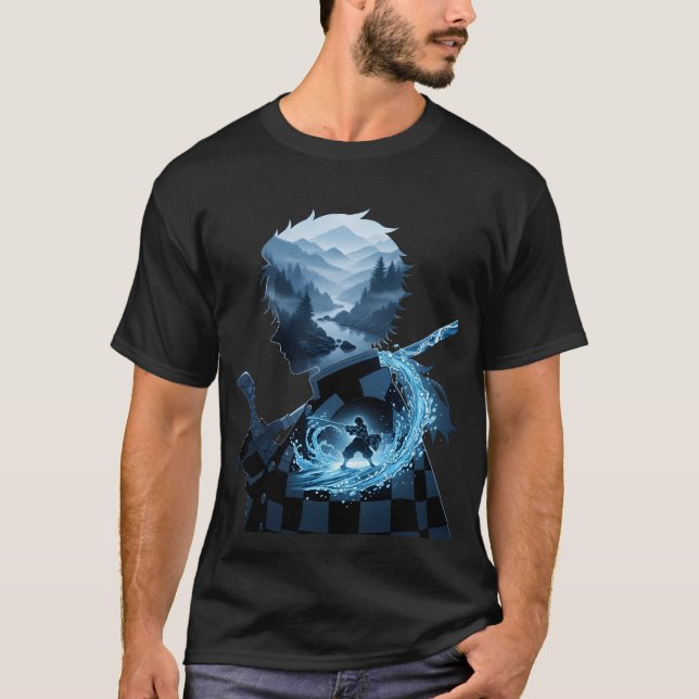 Tanjiros Wasserseele T-Shirt (Vorderseite)