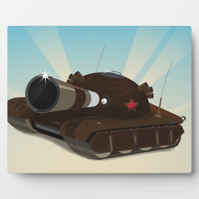 Tank Fotoplatte (Vorderseite)