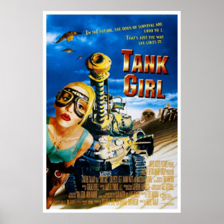 Tank Girl 1995 Poster
