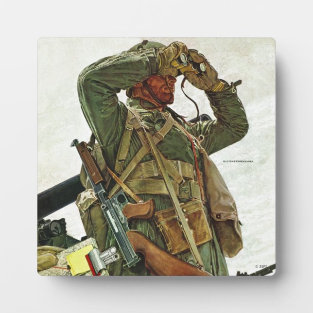 Tank Patrol Fotoplatte (Vorderseite)