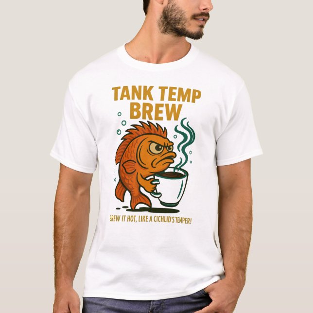 Tank Temp Brew | Angry Cichlid Coffee Lover (Vorderseite)