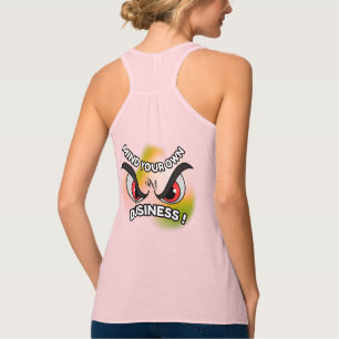 Tank Top : Achten Sie auf Ihre eigene (rosa)