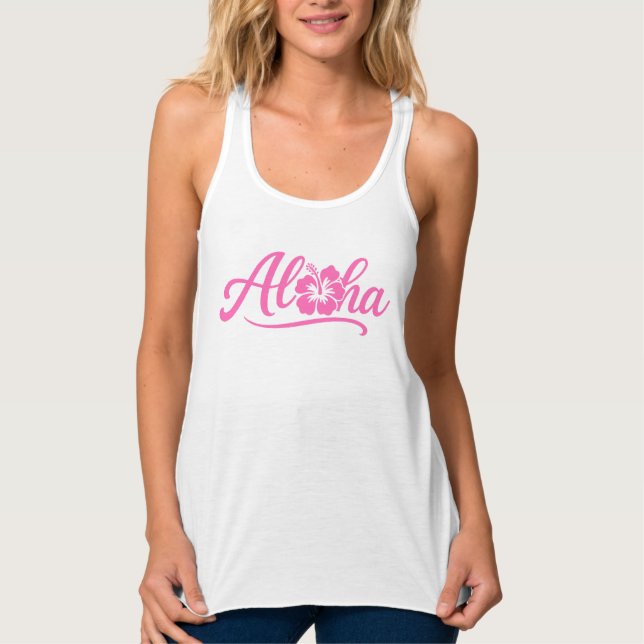 Tank Top für Damen - Aloha (Vorderseite)