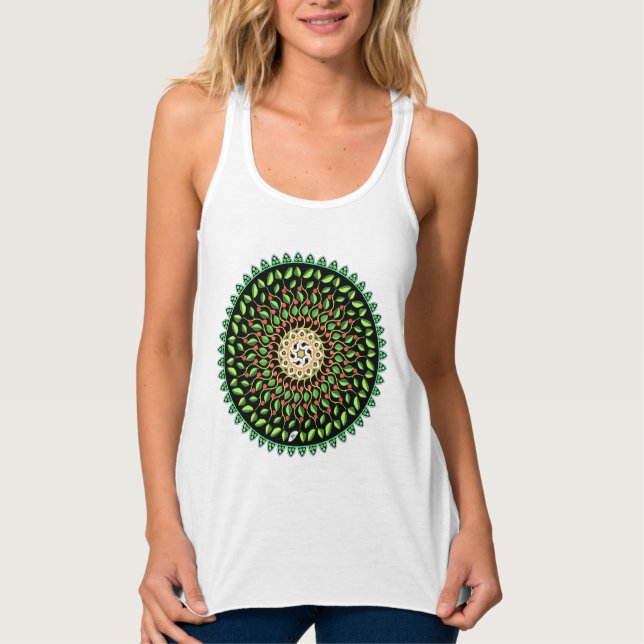 Tank Top "Hypnagogia" (handgezeichnet, minimal) (Vorderseite)