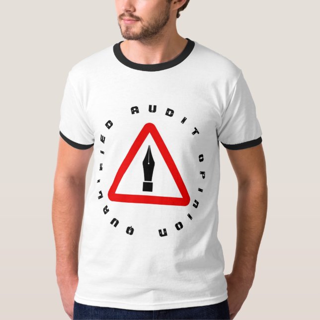 Tank Top "Qualified Audit Opinion" (Vorderseite)