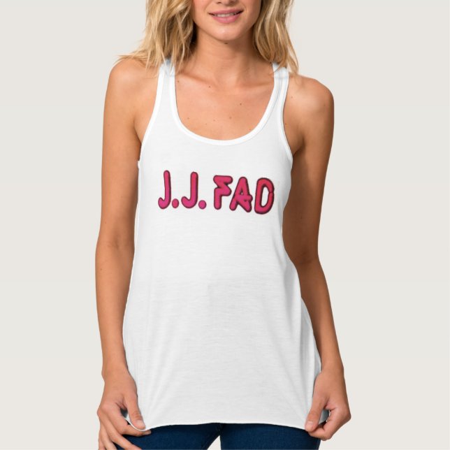 Tank Top, Racerback, jjfad, supersonic, (Vorderseite)