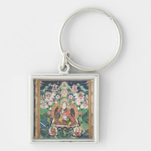 Tanka von Padmasambhava, ANZEIGE c.749 Schlüsselanhänger