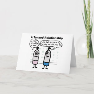 Tanked Relationship Card Karte