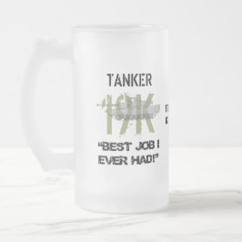 Tanker - Bester Job, den ich je mit Ihrem Text hat Mattglas Bierglas