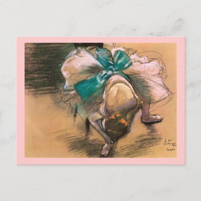 TANKER, EDGAR-DEGAS POSTKARTE (Vorderseite)
