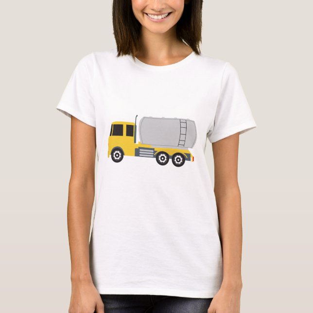 Tanker LKW T-Shirt (Vorderseite)