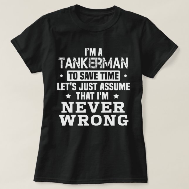 Tankerman T-Shirt (Design vorne)
