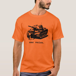 Tankman - Schwarzweiss T-Shirt