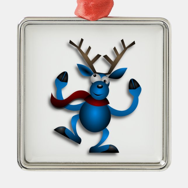 TANKREINDEIN SILBERNES ORNAMENT (Vorne)